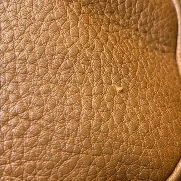 Authentic Louis Vuitton Lunar Pm Cognac Brown Mahina Leather Shoulder Bag - Picture 7 of 12